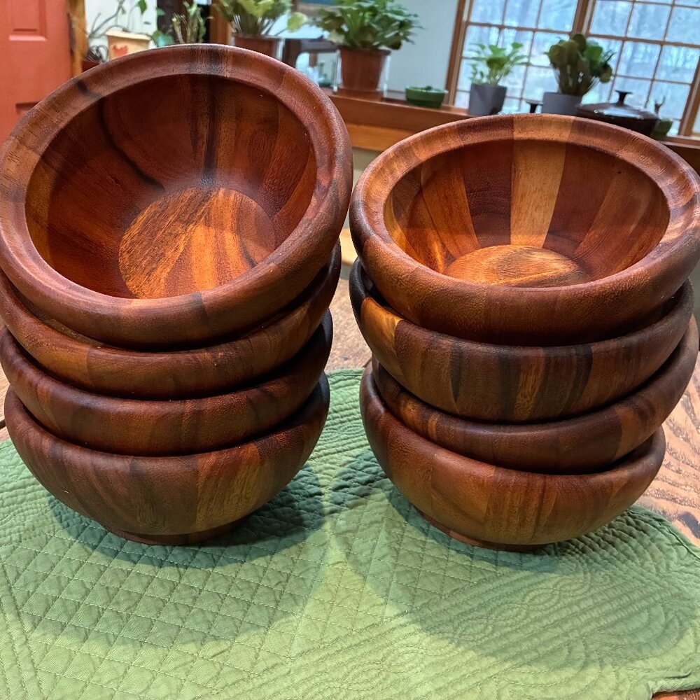 Ironwood Gourmet Set of 8 Individual Salad Bowls